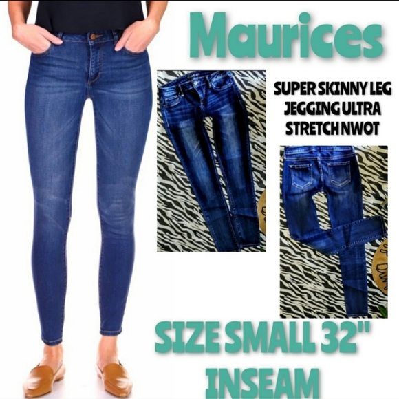 Maurices Denim - Maurices Jeans Size S Skinny Leg Jegging NWOT